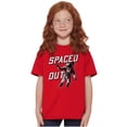 thumbnail image 3 of Funny Spaced Out Astronaut Joke Crewneck T Shirts Boy Girl Teen Brisco Brands XS, 3 of 6