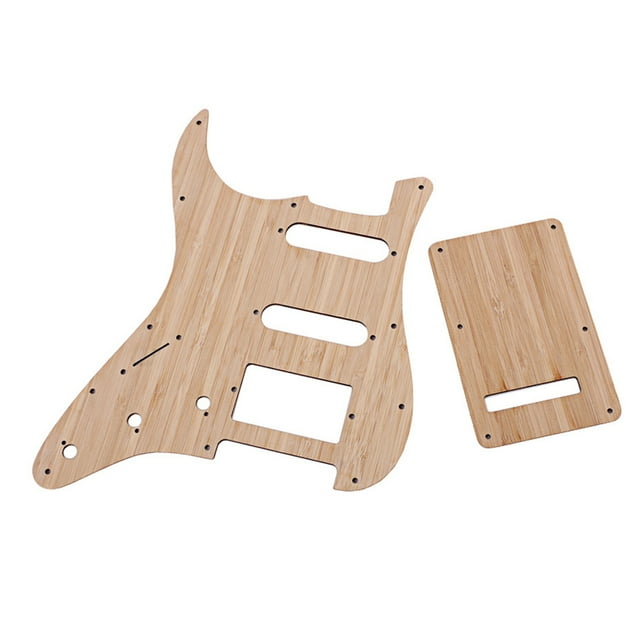 relayinert 6-Strings Guitar Pickguards Simple Bobine Plaque Arrière Mode Rétro Boutons de Couverture Interrupteur Accessoires d'Instruments