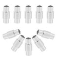 thumbnail image 5 of OUNONA  10 Pcs Roller Skate Accessories Rotating Toys Professional Skateboard Wheel Axle Shaft Silver, 5 of 8