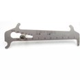 thumbnail image 3 of Stainless Steel Bike Chain Checker Wear Indicator Screws Measurement Chain Hook MTB Road Repair Chain Tools Ruler (Silver), 3 of 7