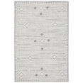 thumbnail image 7 of SAFAVIEH Global Anabella Diamond Indoor/Outdoor Area Rug, Light Grey/Ivory, 6'7" x 6'7" Square, 7 of 7