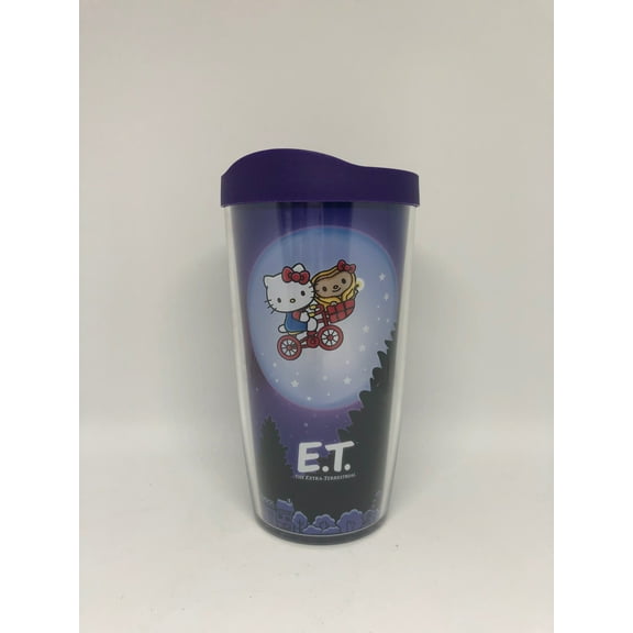 Universal Studios Hello Kitty with E.T. The Extra Terrestrial Tervis Tumbler New