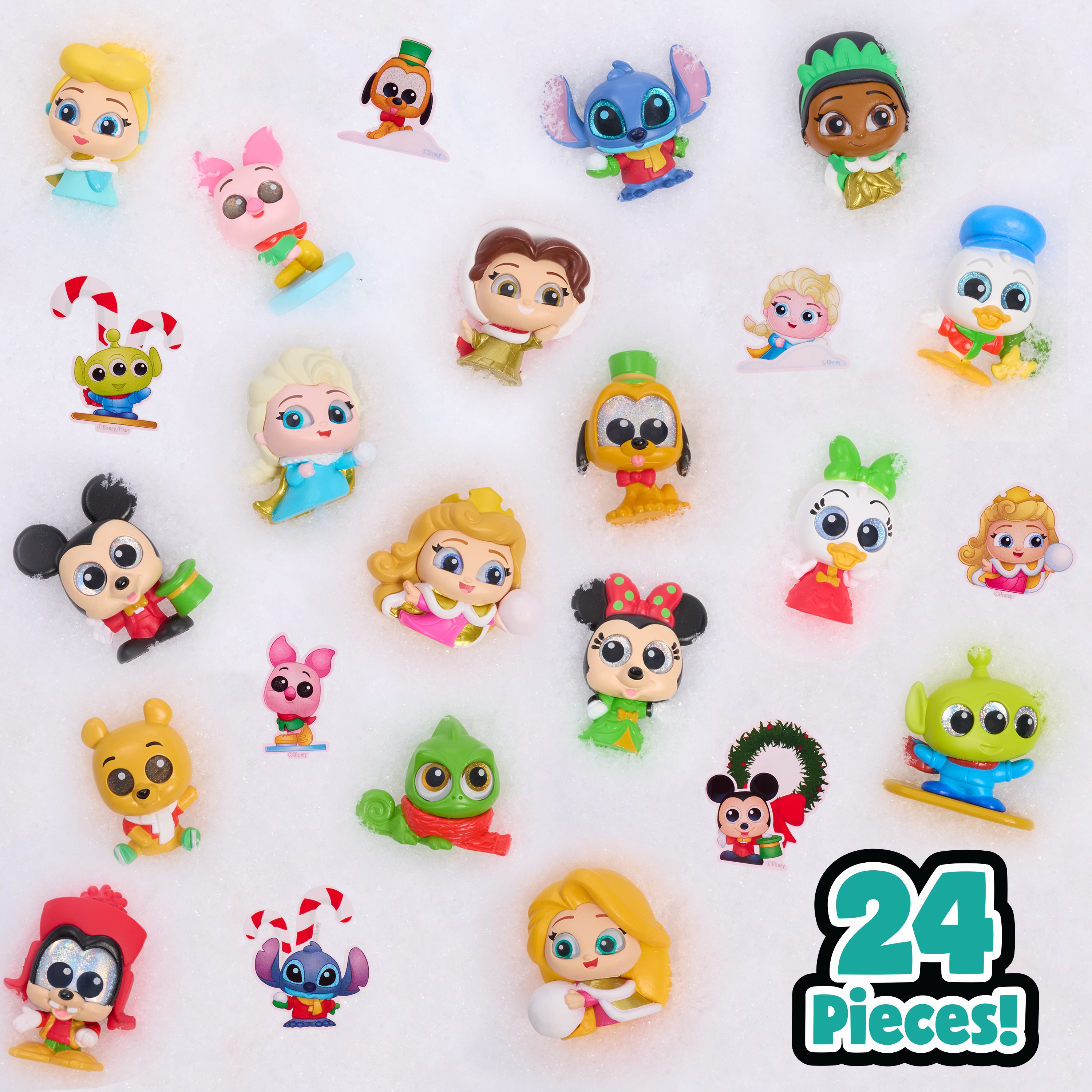 Disney Doorables Advent Calendar 24-Piece Collectible Set photo 3