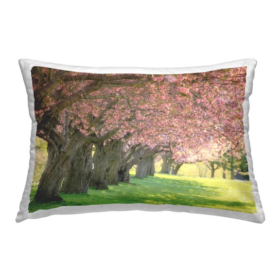 Stupell Industries Sunlit Blossoming Trees Decorative Printed Throw Pillow Design by Carrie Ann Grippo-Pike