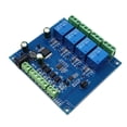 thumbnail image 4 of 6X Modbus RTU 4 Way Relay Module 7-24V Relay Module Switch RS485/TTL Input and Output with Anti Reverse Protection,6 x Relay Module,Blue, 4 of 6