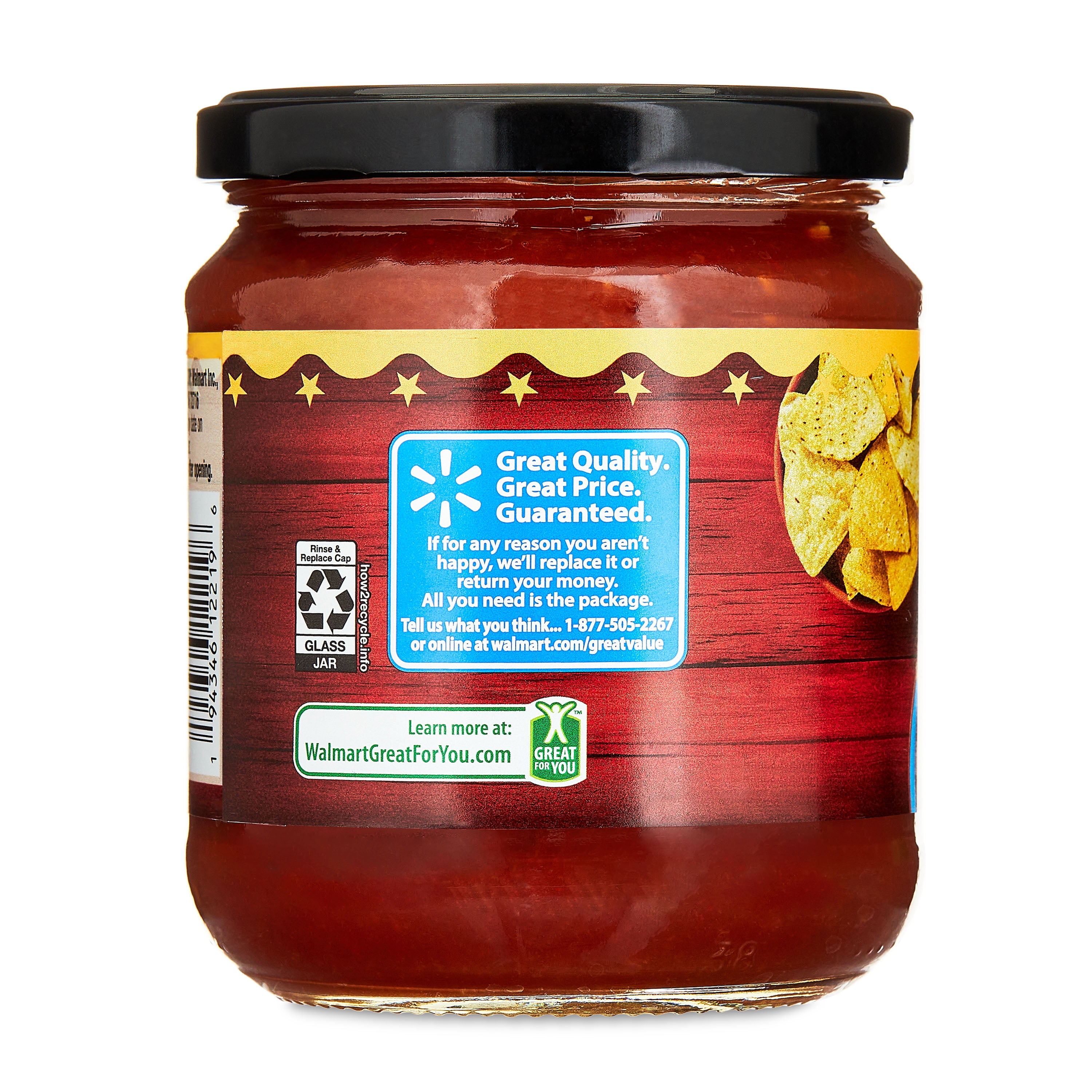 Great Value Medium Cantina Style Salsa, 16 oz