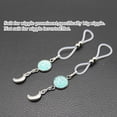 thumbnail image 3 of Fake Nipple Piercing Jewelry Nipple Chain Non Piercing Adjustable Silicone Band, 3 of 4
