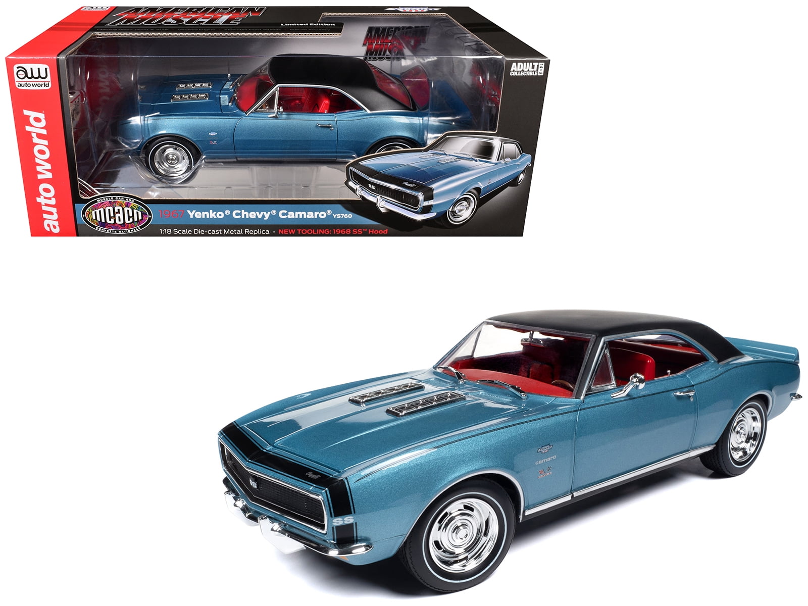 1967 Chevrolet Impala SS 427 MCACN Tuxedo Black Limited Edition