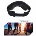 thumbnail image 3 of Minzimin 1Pack Sun Visor Hats for Women Men Adjustable UV Protection Outdoor Sports Golf Running Sun Caps, 3 of 7