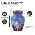 thumbnail image 6 of Yatskia Purple Petunia Mini Memorial Urns for Human Ashes Adult Female, Cremation Burial Urn for Adult Ash, Small Funeral Urn for Ashes Adult Male, (Classic Pack of 1, 3 Inch), 6 of 8