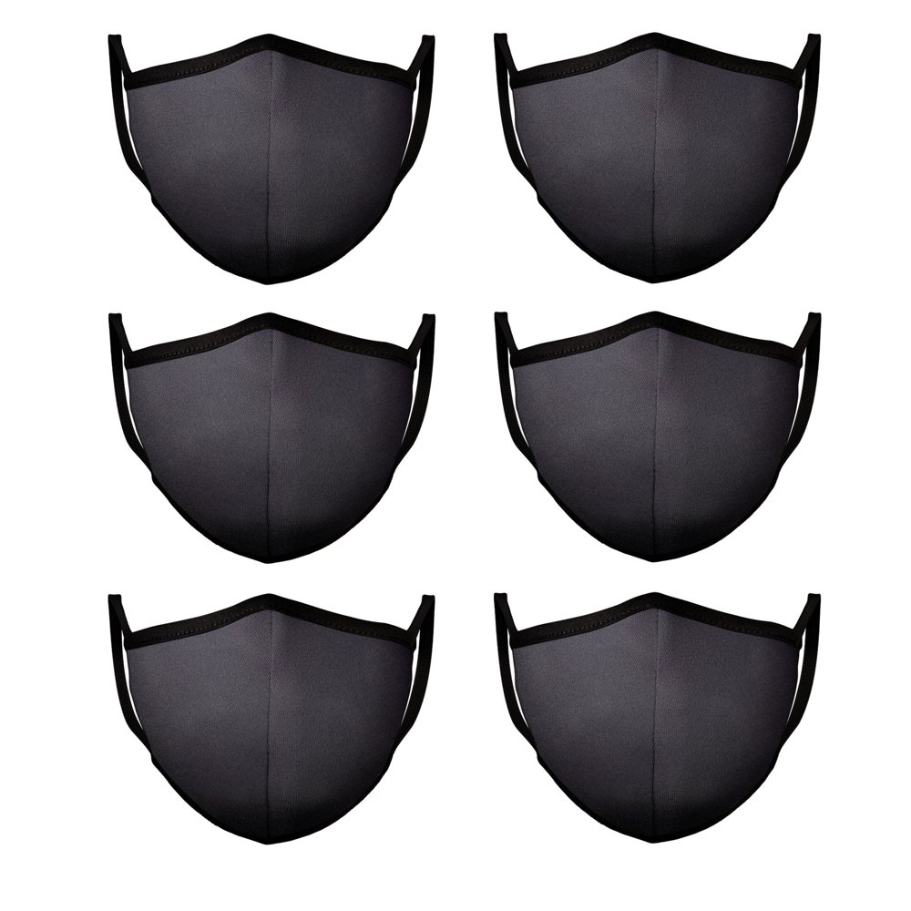 Mason Brand Mask Mason Brand Masks Charcoal 6 Pack Face Mask 100 Cotton Made in USA