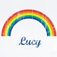 thumbnail image 2 of CafePress - Lucy Vintage Rainbow Infant Bodysuit - Baby Light Bodysuit, Size Newborn - 24 Months, 2 of 4