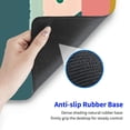 thumbnail image 5 of Qinduosi Mouse Pad, Modern Abstract Artistic Mouse Pad, Boho Mouse Mat, Square Waterproof Computer Mousepad Non-Slip Rubber Base Mouse Pads for Office Laptop 31.5x11.8 in, 5 of 6