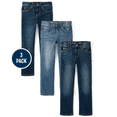 thumbnail image 4 of The Children's Place Boys Stretch Straight Fit Jeans, 3-Pack, Sizes 4-18, 4 of 5