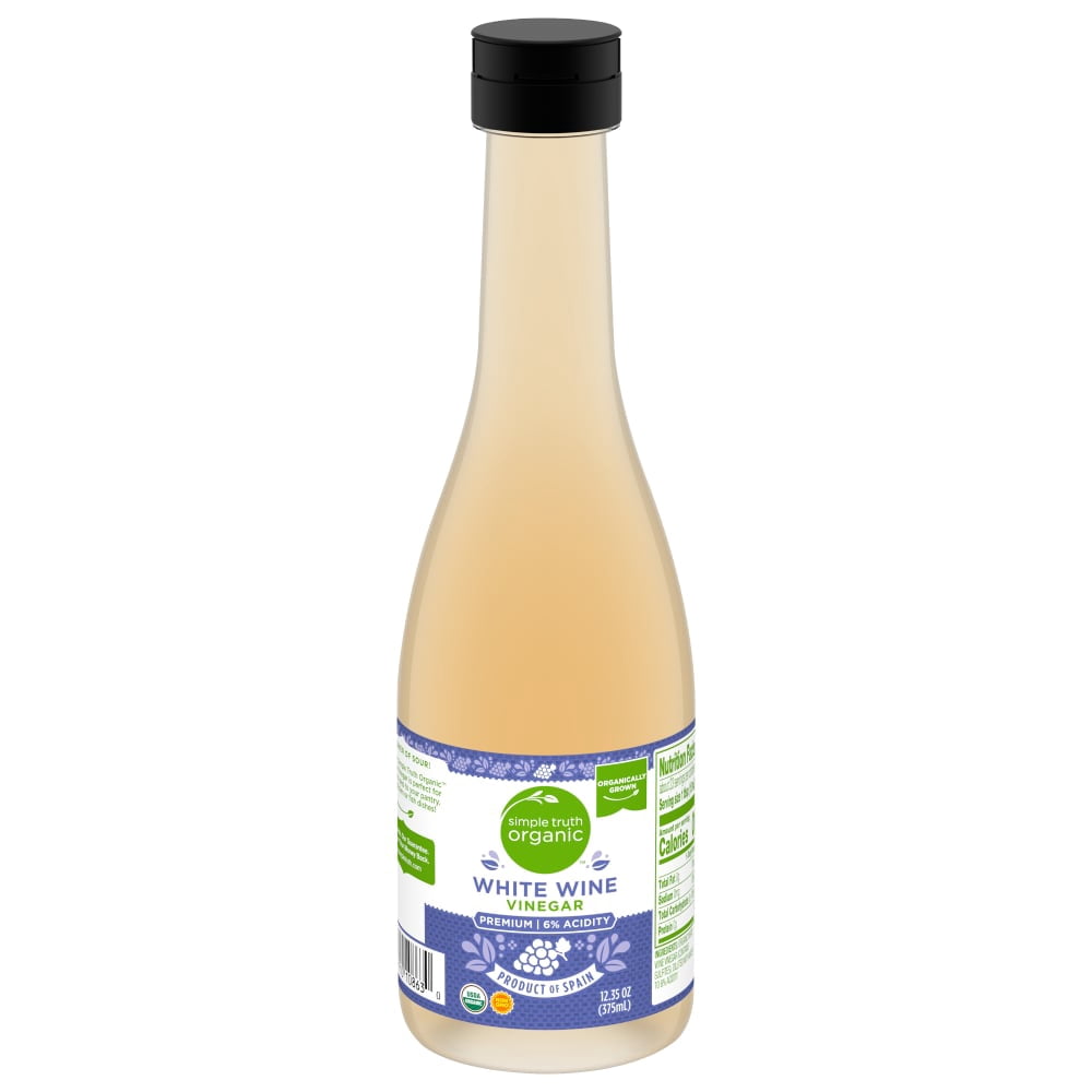Simple Truth White Wine Vinegar 12.35 oz - 5 Pack