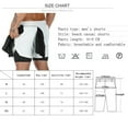 thumbnail image 2 of Shorts de Course pour Hommes Shorts de Sport Décontractés Slim Exercice Respirant Beachwear, 2 of 5
