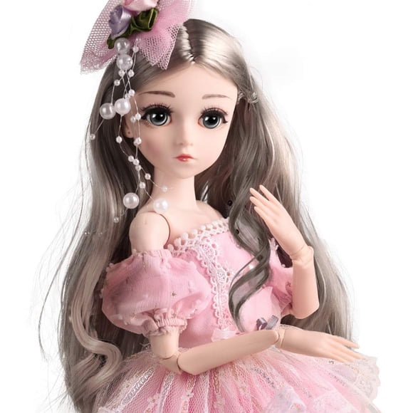 Muñeca inteligente Ucanaan 1/4 SD de BJD Doll, 45 cm, con ropa y zapatos