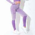 thumbnail image 2 of Leggings with Pockets Solid High Waist Casual Ankle Slim-Leg Leggings, 2 of 8