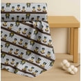thumbnail image 4 of Soimoi Cotton Poplin Fabric Stripe & Egyptian Women Print Fabric by the Yard 42 Inch Wide, 4 of 7