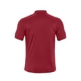thumbnail image 6 of Klisyaur Shirt for Men Short Sleeve Crewneck Button Shirts Solid Color Casual Fashion Summer Tees Top, 6 of 7