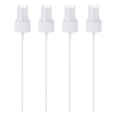 thumbnail image 1 of Unique Bargains Spray Bottle Top Sprayer Replacement Pump Plastic for Essential Oil Bottles White 4 Pack, 1 of 5