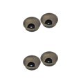 thumbnail image 4 of Guardoinrt 2Pcs 60mm Desk Table Grommet Cable Port Wire Hole Cover Efficient Cable Management Bronze 2Set, 4 of 6