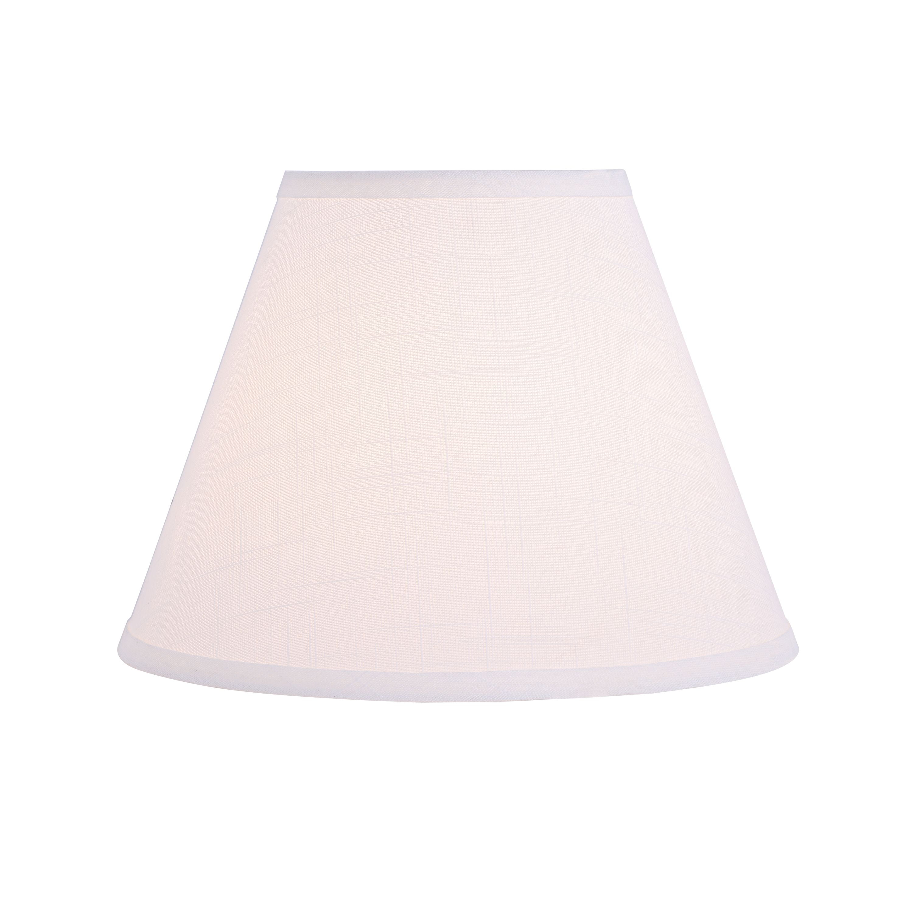 Aspen Creative 32634 Transitional Hardback Empire Shaped Spider Construction Lamp Shade in Off White, 12" wide (6" x 12" x 9")
