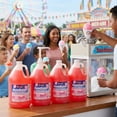 thumbnail image 4 of Snappy Cotton Candy Sno Cone Syrup, 1 Gallon 4 Pack, Ready to Use for Snow Cones and Shaved Ice, 4 of 5