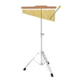 thumbnail image 1 of Yinanstore Carillons de Percussion, Instrument de Percussion Musical Portable Support Réglable Robuste Carillon de Bar Classique Rangée Unique pour Performance Support Argent 36 Notes, 1 of 8