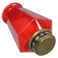 thumbnail image 5 of KAKOWELY Bougies Tombales à DEL Croix Lumière de Bougie à DEL Bougies Rouges Sans Flamme Réutilisables Vacillantes Bougies de Cimetière d'Église Décoration de Tombe pour le Souvenir 5.91"X3.54"X3.54 Pouces, 5 of 5