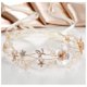 thumbnail image 1 of Diadema de boda dorada, tocados de novia con flores de perlas para boda, accesorios para el cabello de cristal para mujeres y niñas, 1 of 6