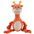 thumbnail image 1 of Dog Squeaky Toy Animal: Cartoon Dog Rope Toy Puppy Teething Toy Puppies Chew Toy, 1 of 10