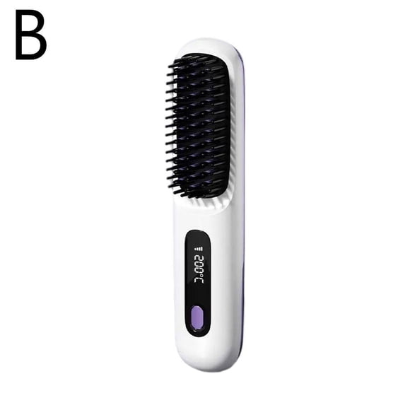 Brush Pro Numoya Straightener Rechargeable Cordless Mini Hair StraightenerA--
