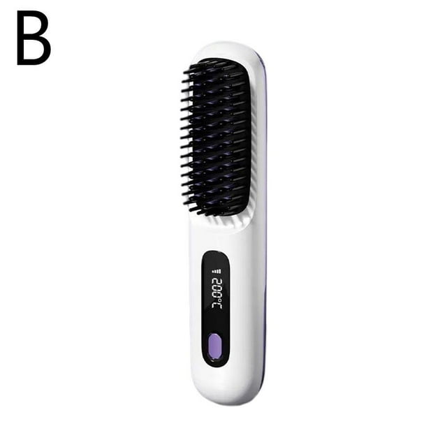Brush Pro Numoya Straightener Rechargeable Cordless Mini Hair StraightenerA--