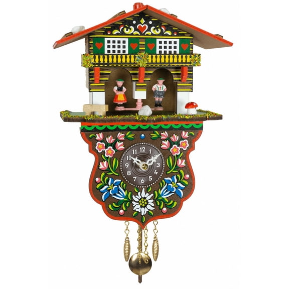 Black Forest Clock Swiss House Weather House