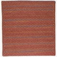 thumbnail image 1 of Rhody Rug WO41R120X120B 10 ft. Woodstock Square Rug, Maroon & Multi Color, 1 of 1