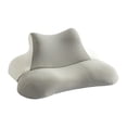 thumbnail image 4 of jifeng Face Down Pillow Comfortable Fashion Support Bed Pillow for Gift Office Home Gray, 4 of 9