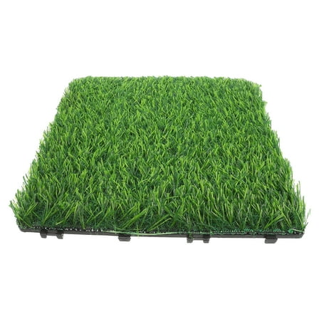 Zehuanyu Artificial Grass Tiles for Patio Interlocking Synthetic Turf Mat for Outdoor Decoration for Backyard Use Realistic Fake Grass
