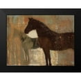 thumbnail image 2 of Wyatt Jr., Norman 24x19 Black Modern Framed Museum Art Print Titled - Weathered Equine II, 2 of 5
