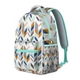 thumbnail image 2 of Vintage Boho Daypack - Floral Print Backpack with 17" Laptop Sleeve | Heavy Duty College Backpack for School, Dorm & Commuting Essentials, 2 of 6