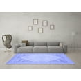 thumbnail image 3 of Ahgly Company Indoor Rectangle Oriental Blue Modern Area Rugs, 3' x 5', 3 of 4