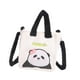 thumbnail image 4 of Bolso de mano de peluche jinwen con forma de animal tipo bandolera, 4 of 8