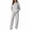 Dark Gray#60829BB, variant on Fleece Lined Sweatsuits for Women Set 2 Piece Loose Hooded Sweatshirt High Waist Wide Leg Pants Warm Plush Women Sweat Set Black M