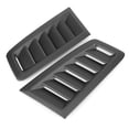 thumbnail image 5 of 2pcs Bonnet Air Vents Engine Hood Vent Car Refitting Fit for Ford Focus RS MK2 Matte Black, 5 of 8