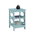 thumbnail image 2 of Convenience Concepts Omega End Table with Shelf, Sea Foam, 2 of 6