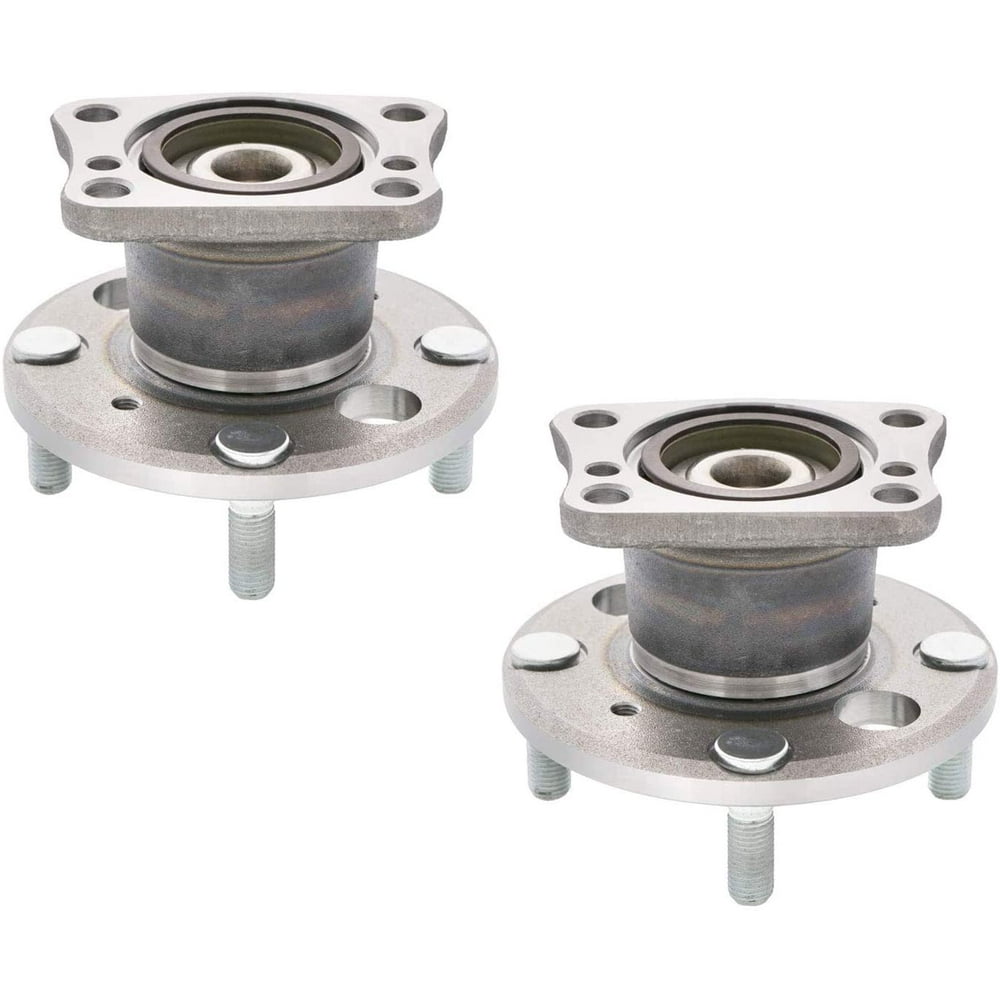 Pair Rear Wheel Bearing and Hub Assembly for 20112018 Ford Fiesta Exc