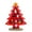 Red, variant on Blueek Christmas Tree Desktop Decoration, Mini Xmas Tree Table Top Decorations, Miniature Pine Tree Xmas Holiday Decor