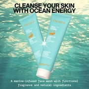 Pacifica Sea Foam Complete Face Wash Facial Cleanser Gel for All Skin, 5 fl oz