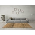 thumbnail image 3 of Ahgly Company Indoor Rectangle Solid Brown Modern Area Rugs, 5' x 7', 3 of 4