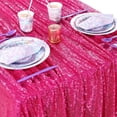 thumbnail image 3 of Mantel QueenDream con lentejuelas rosa intenso 152 x 260 cm, 3 of 6